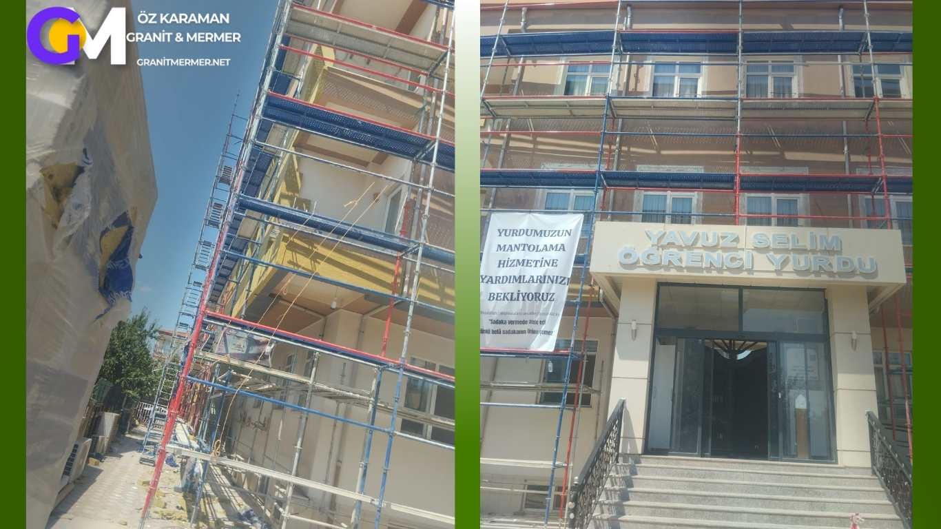 Yavuz Selim Öğrenci Yurdu Granit & Mermer Projesi